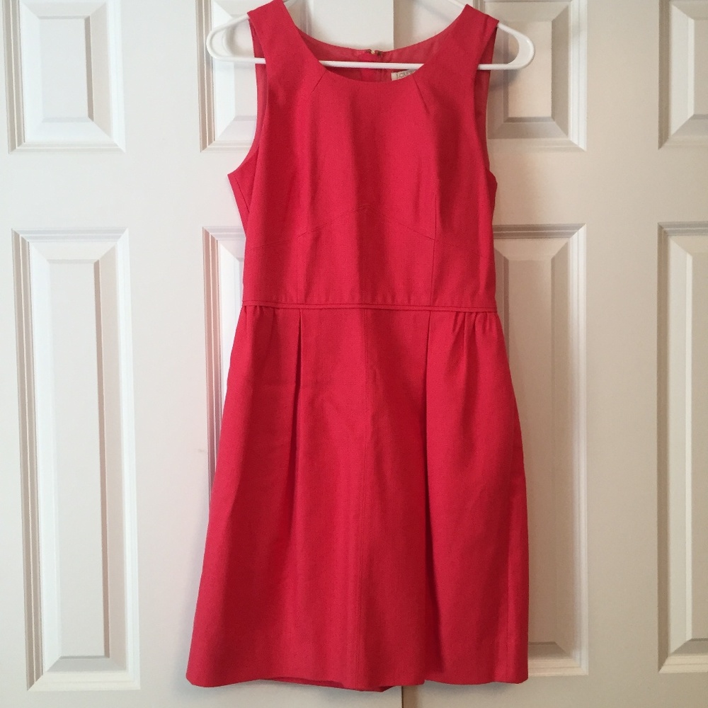 🚫SOLD🚫 J.Crew Pleated Dress Pink 2
